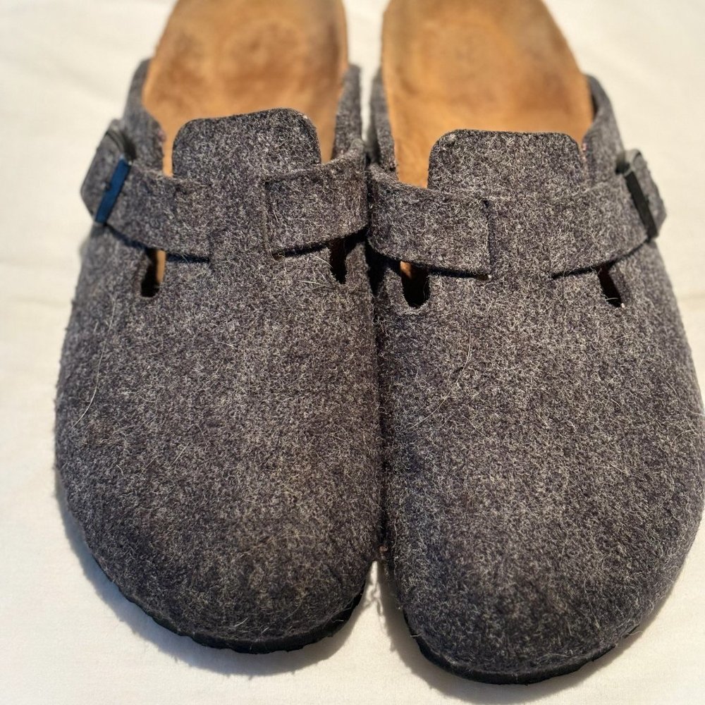 Birkenstock Boston Wool Clogs - Size 38 - Casual Slip-Ons 🌟👞
